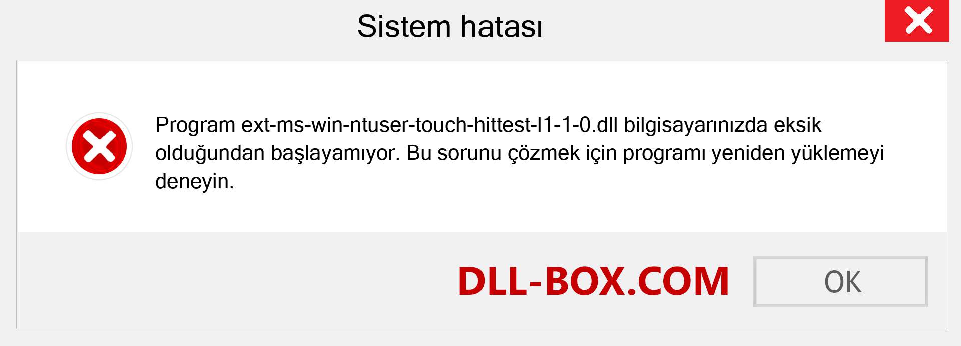 ext-ms-win-ntuser-touch-hittest-l1-1-0.dll dosyası eksik mi? Windows 7, 8, 10 için İndirin - Windows'ta ext-ms-win-ntuser-touch-hittest-l1-1-0 dll Eksik Hatasını Düzeltin, fotoğraflar, resimler